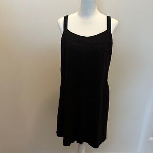 LOFT Plus Black Sleeveless Dress
